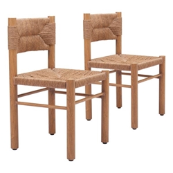 Iska Dining Chair - Natural - Set of 2 