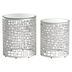 Reden Side Table Set - Silver - 2-Piece