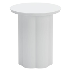 Kogur Side Table - White 