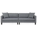 Merebrook 101 3-Seater Sofa - Charcoal - Wooden Legs - CAB1414