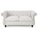 Gwendolyn 61" Loveseat - Beige Fabric - CAB2076