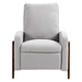 Brookside Recliner Chair - Gray Boucle - Solid Hardwood Frame - CAB2417