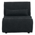 Glowzen Soft Pellet Velvet Recliner - Comfortable Lounge Chair with Waist Pack Padding - Black