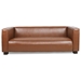 Rowynn 80" 3 Seater Sofa - Light Brown - Birch Wood Legs - CAB2736