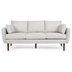 Uptonhall 76" 3 Seater Sofa - Beige - Birchwood Legs