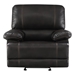 Avonelle Recliner Chair - Brown Faux Leather - CAB5034