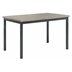 Garza 48"W x 30"L Rectangular Composite Wood Dining Table - Grey