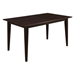 Gabriel 59"W x 35"L Rectangular Wood Dining Table - Cappuccino - COA1090