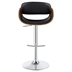 Dana Adjustable Bar Stool - Black and Chrome