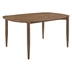 Dortch 63"W x 39"L Oval Solid Wood Dining Table - Walnut