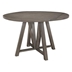 Athens 46" Round Drop Leaf Counter Dining Table - Grey