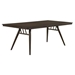 Wes 80"W x 41"L Rectangular Wood Dining Table - Dark Walnut - COA1559