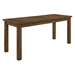 Coleman 83"W x 32"L Counter Height Dining Table - Golden Brown - COA1845