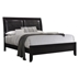 Briana Queen Panel Bed - Black