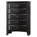 Briana 5-Drawer Bedroom Chest - Black - COA1972