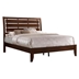 Serenity Wood Queen Panel Bed - Rich Merlot