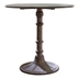 Oswego 30" Round Bistro Dining Table - Bronze - Brown