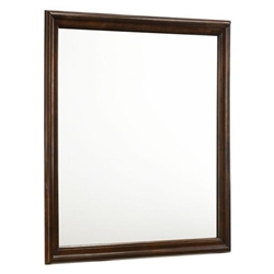 Louis Philippe Dresser Mirror - Cappuccino - Brown 