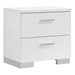 Felicity 2-Drawer Nightstand - White High Gloss - COA2411