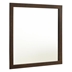 Edmonton Dresser Mirror - Rustic Tobacco Finish Frame - Brown