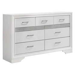 Miranda 7-Drawer Dresser - White 