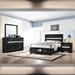 Miranda Full Bedroom Set - Black - 4-Piece - COA2786