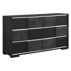 Blacktoft 6-Drawer Dresser - Black 