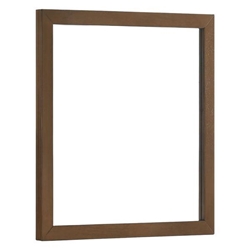 Mays Dresser Mirror - Walnut Finish Frame - Brown 