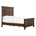 Avenue Wood California King Panel Bed - Weathered Burnished - Brown - COA3088