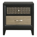 Valencia 2-Drawer Nightstand - Black and Light - Brown - COA3105