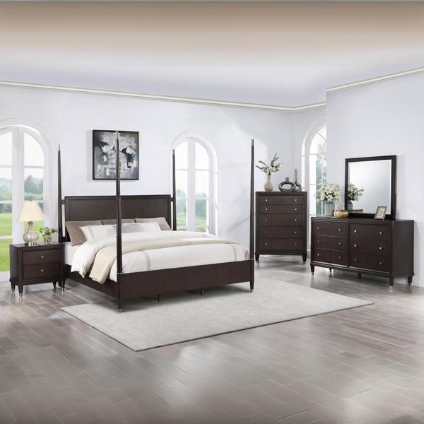 Emberlyn Eastern King Bedroom Set - Brown - 5-Piece 