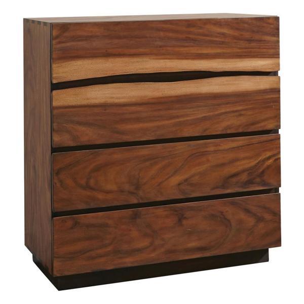 Winslow 4-Drawer Bedroom Chest - Smokey Walnut - Brown 