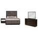 Durango Eastern King Bedroom Set - Smoked Peppercorn - Brown - 4-Piece - COA3191