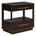 Durango 2-Drawer Nightstand - Smoked Peppercorn - Brown