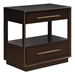 Durango 2-Drawer Nightstand - Smoked Peppercorn - Brown - COA3199