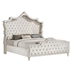 Antonella Upholstered California King Panel Bed - Ivory - Beige