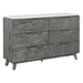 Nathan 6-Drawer Dresser - Grey - COA3628