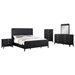 Brookmead Queen Bedroom Set - Black - 5-Piece - COA3660