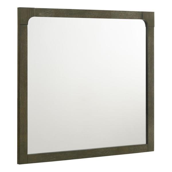 Gran Park Dresser Mirror - Dark Cocoa Finish Frame - Brown 