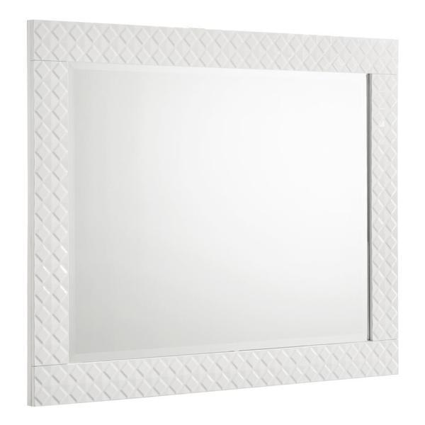 Ives Dresser Mirror - White High Gloss 