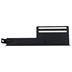 Clara Adjustable Bed Base Headboard Brackets - Black