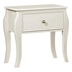 Dominique 1-Drawer Youth Nightstand - Cream White - Ivory