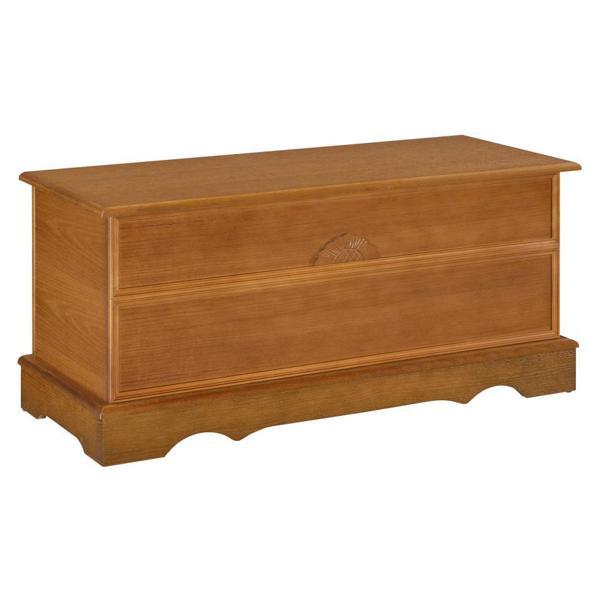 Paula Cedar Chest - Honey Finish Top - Brown 