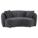 Brookside Loveseat - Dark Grey Velvet - Gold Trim - COA4798