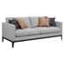 Apperson Upholstered Track Arm Sofa - Light - Grey