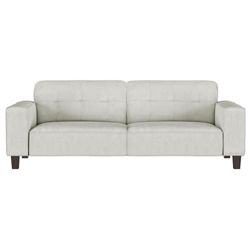 Deerhurst Upholstered Track Arm Tufted Sofa - Greige - Beige 