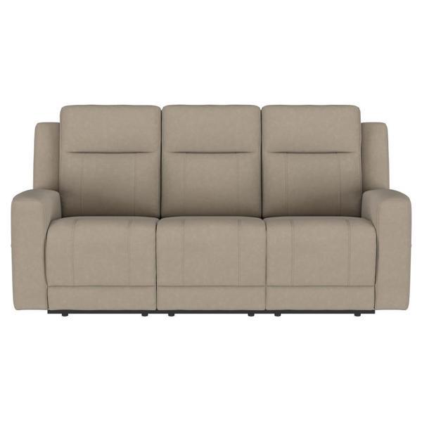 Brentwood Upholstered Motion Reclining Sofa - Taupe 