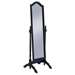 Cabot Wood Adjustable Full Length Cheval Mirror - Black - COA6768