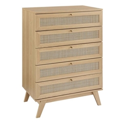 Soma 5-Drawer Chest - Oak 