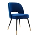 Rouse Performance Velvet Dining Side Chair - Navy - MOD10304